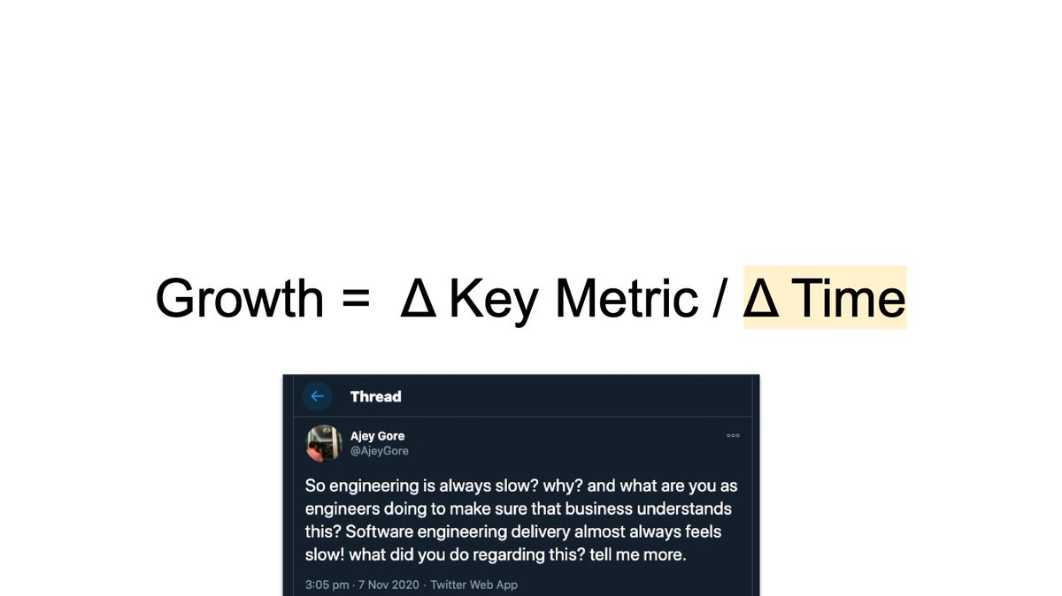With engineering decisions, what you can really manage is Time, and it's perception - cc:  @AjeyGore