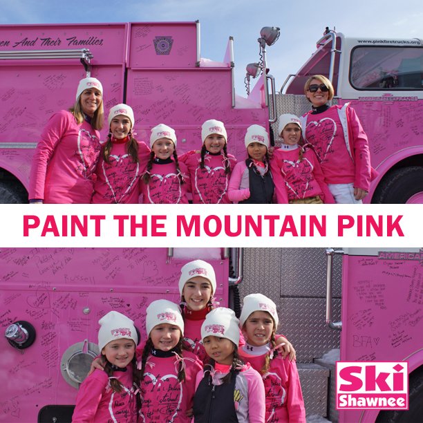 Join @skishawnee for #PaintTheMountainPink to raise awareness for breast cancer on Saturday, 2/6.

Wear pink &amp; join in various events throughout the day. The first 100 lift ticket buyers will receive a free pink face mask! #PoconoProud #PoconoMtns

shawneemt.com/events/paint-m…