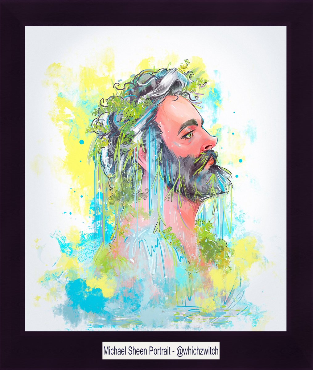 Prophet Malcolm & Michael Sheen Portrait -  @whichzwitch