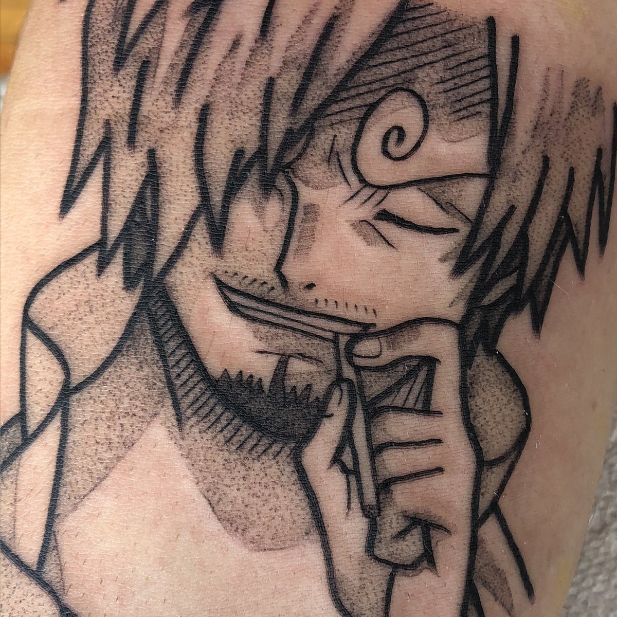 loathingxwolf's tweet photo. Sanji 🥘🧑‍🍳 #onepiece #onepiecetattoo #animetattoo #mangatattoo https://t.co/IUJNdOFZTx