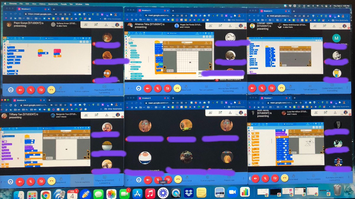 This is how we collaborate during distance learning. <a href="/Guinn_Academy/">Guinn STEM Academy</a> #distancelearning
