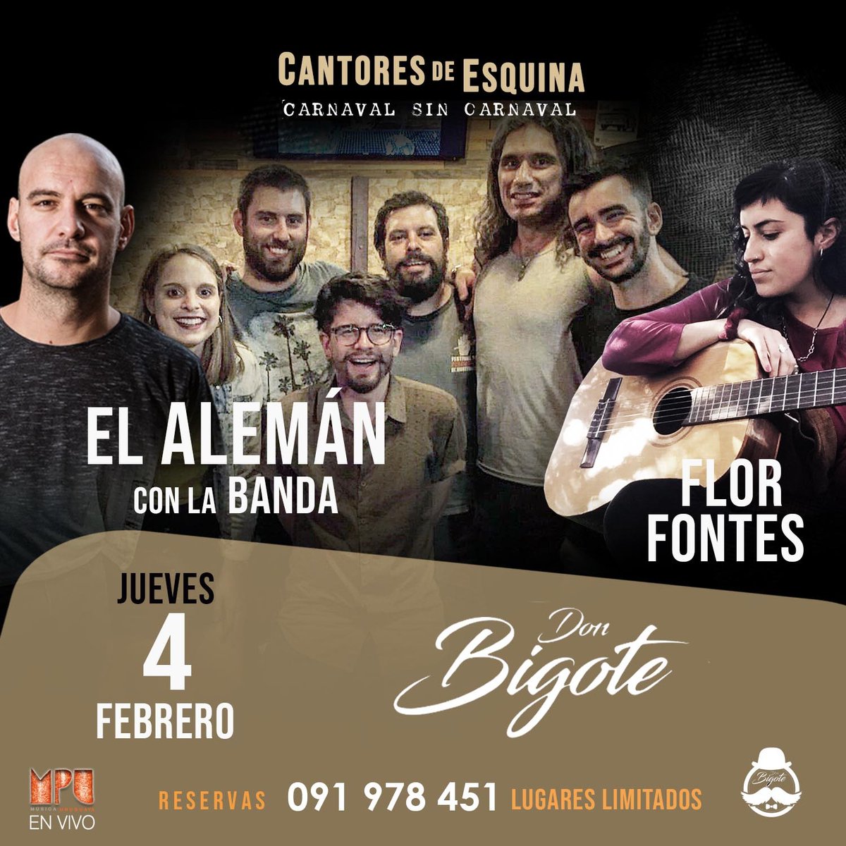 #elverdaderocarnaval 🚨 EN VIVO

Con <a href="/gjseijas67/">Gustavo Seijas</a> y <a href="/gastonlepra/">Gastón Lepra</a> desde #DonBigote por <a href="/M24radio/">M24</a> 

#CantoresDeEsquina #CarnavalSinCarnaval

📻 97.9FM y 102.5FM en Maldonado
💻 m24.com.uy 

#EscucháDistinto