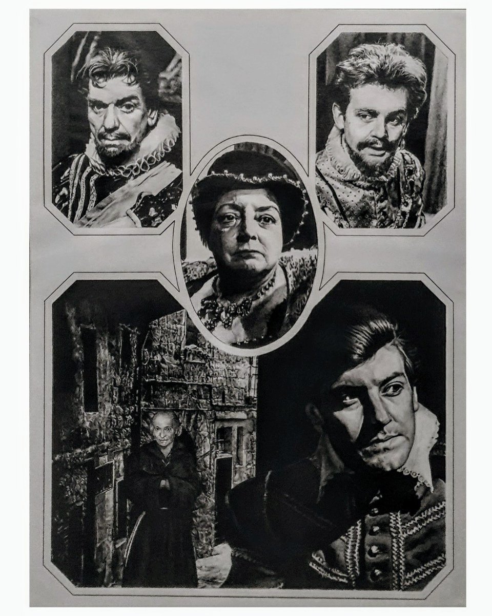 colin_fenwick's tweet photo. It's been exactly 55 years to the day since the still sadly lost Doctor Who classic 'The Massacre of St Bartholomew's Eve' first began transmission 
#doctorwho #williamhartnell #peterpurves #andremorell #doctorwhoart #doctorwholostadventures #photorealisticart #thefirstdoctor https://t.co/gw444n3KJD