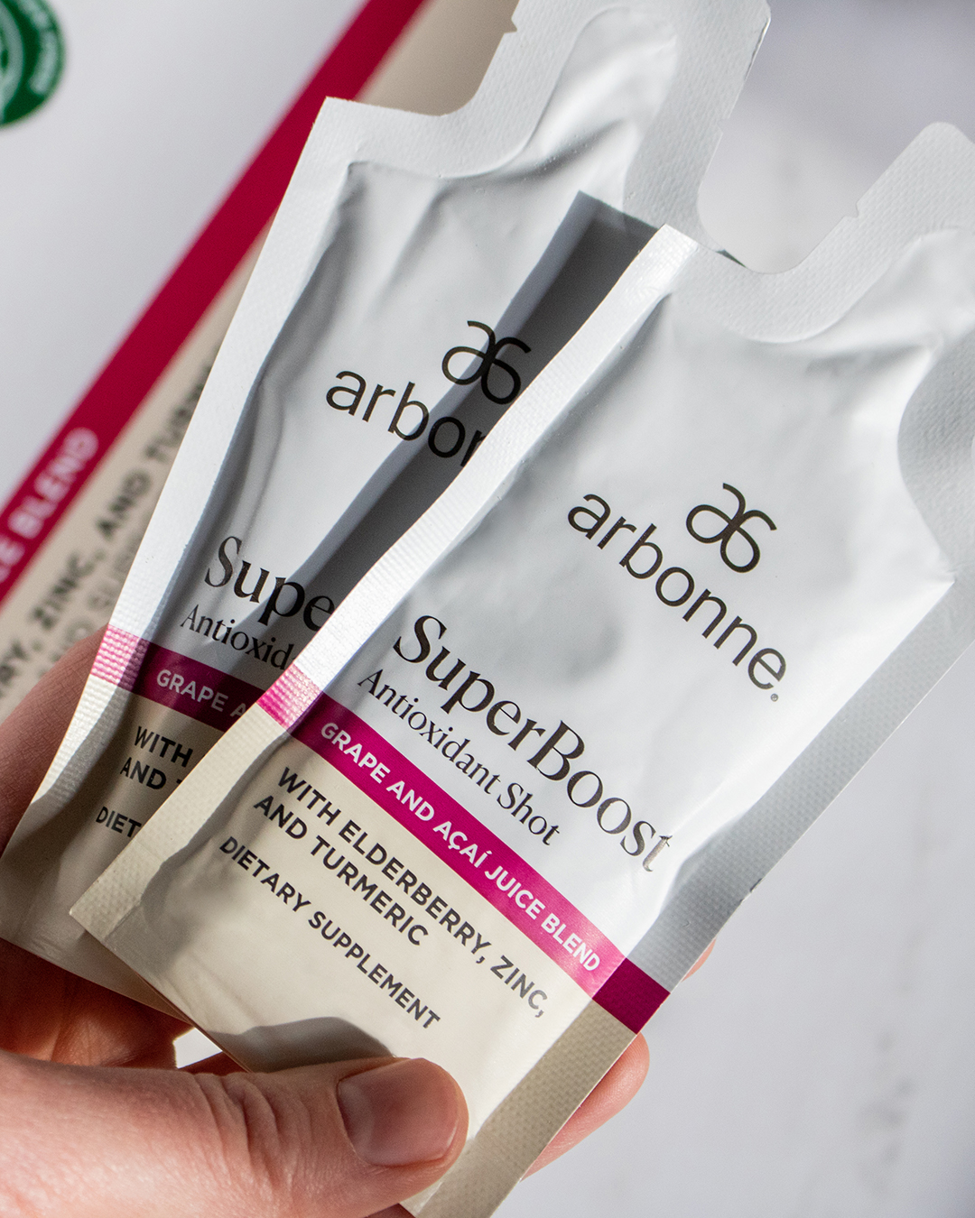 Arbonne on X: Meet the SuperBoost Antioxidant Shot (previously known as  Arbonne Essentials® Antioxidant Shot), a single-serve vegan supplement  filled with essential antioxidants and naturally derived Caffeine.* *Not  intended to prevent, treat