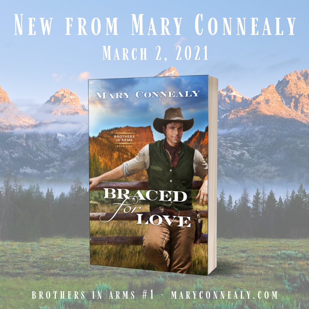 Connie Saunders (@cps1950) on Twitter photo Will Kevin and Winona be able to put aside their differences long enough to keep anyone from getting truly hurt? BRACED FOR LOVE by <a href="/MaryConnealy/">Mary Connealy</a> coming soon
buff.ly/2MwotPP #bracedforlove #brothersinarms #amreading #mustread
#historicalromance #romcom Will Kevin and Winona be able to put aside their differences long enough to keep anyone from getting truly hurt? BRACED FOR LOVE by <a href="/MaryConnealy/">Mary Connealy</a> coming soon
buff.ly/2MwotPP #bracedforlove #brothersinarms #amreading #mustread
#historicalromance #romcom