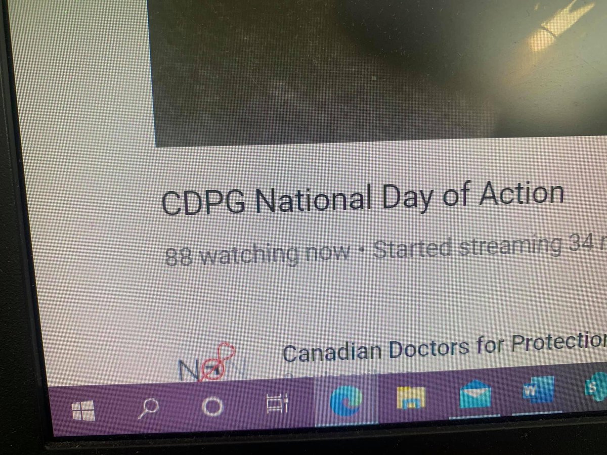 Ok this year do it online. Covid has everyone at home - surely thousands will tune in to listen to your incredible advocacy ... right? Ah crap.   #HolcroftProTip