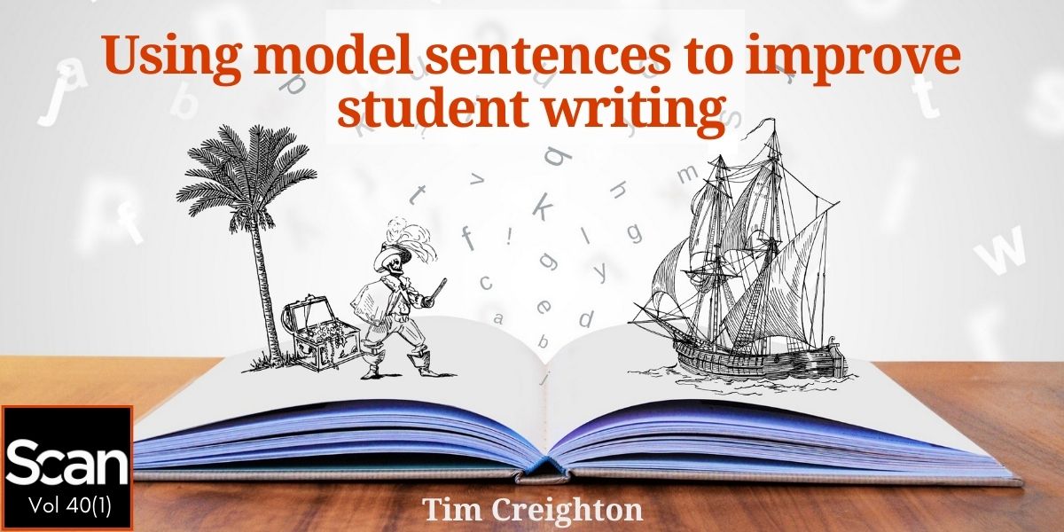 Seeking ideas to improve #studentwriting? This month, Tim Creighton explains how authentic model sentences can be used to explicitly teach sentence structure &amp; improve creative writing, based on a superb new resource from <a href="/TheSchoolMag/">The School Magazine</a>: education.nsw.gov.au/teaching-and-l… #ozengchat #engchat
