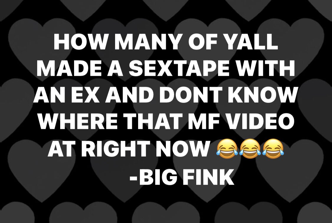 BIG FINK (@bigfinkforever) on Twitter photo 