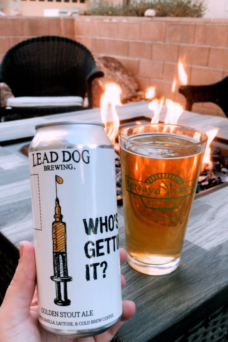 This beer is SO good. Holy yes. Thank you <a href="/leaddogbrewing/">Lead Dog Brewing Co.</a>, via bottle shop (and tap room) <a href="/servehzah/">Servehzah</a> in the Arts District ✨