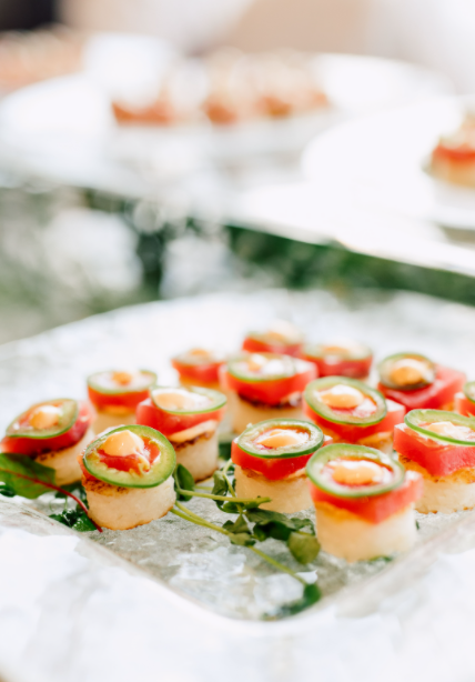 Crispy Koi Rice with a spicy aioli and seared ahi tuna with jalapeno soy courtesy of the talented team at <a href="/Chef_MarkMcEwan/">Mark McEwan</a>! 

Photo Credit: <a href="/AugustMedia/">August</a>