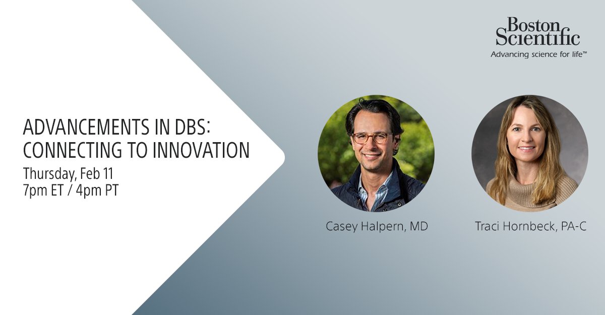 Calling all Neurosurgeons &amp; Neurologists! We are excited to bring you another great educational opportunity. Join our virtual webinar on Advancements in #DBS presented by Dr. Halpern! You won’t want to miss this! Register at bddy.me/3rnCIFj #vercisegenus #parkinsons