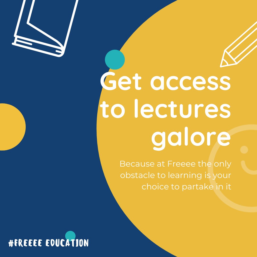 FreeeeMelbourne's tweet image. If its free, chances are your public lecture is on our platform. Check it out today!
freeee.com.au/education
#Accesslearning #Freeee #Intriguing topics #Universities