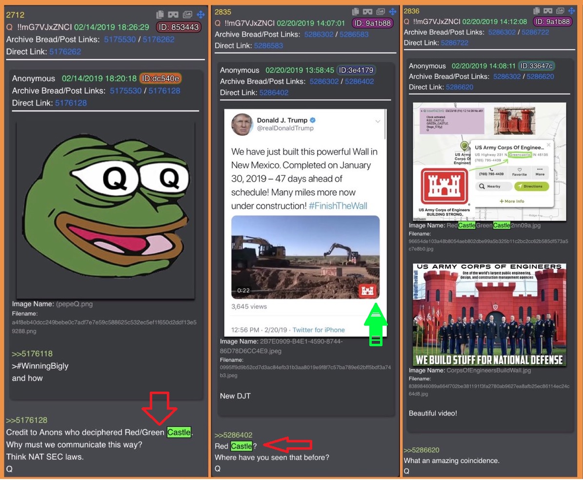 RED / green Castle drops from QPresident Trump...and the SCIF server room (elections night)Q Flag on CAMELOT Castle (JFK jr.)LINKS:-  http://www.croftandassociates.com/work-blog/cybercommand-secure-communications-facility-  https://www.cornwalllive.com/news/cornwall-news/donald-trumps-biggest-uk-fan-1778446