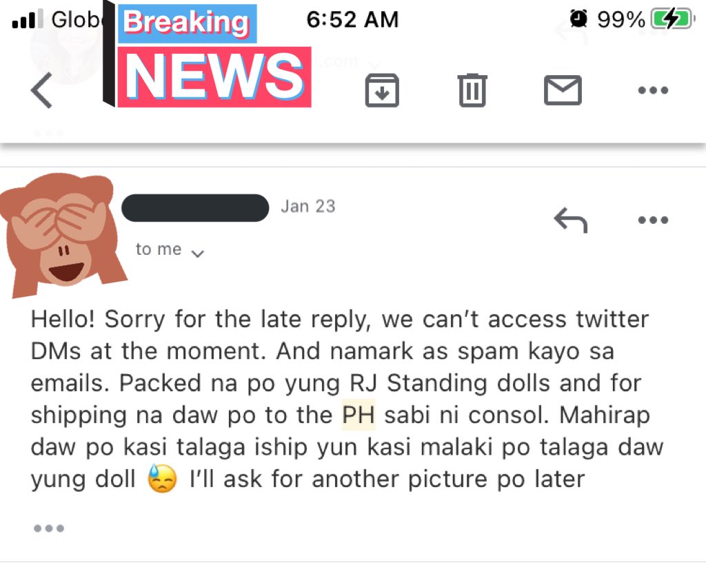 onnershop's tweet photo. Onner Shop Updates. 💜

Please see details below po.
Again, thank you for everyone’s patience. 💕🙇🏻‍♀️

#OnnerShopUpdates https://t.co/BnEYBD1Zya