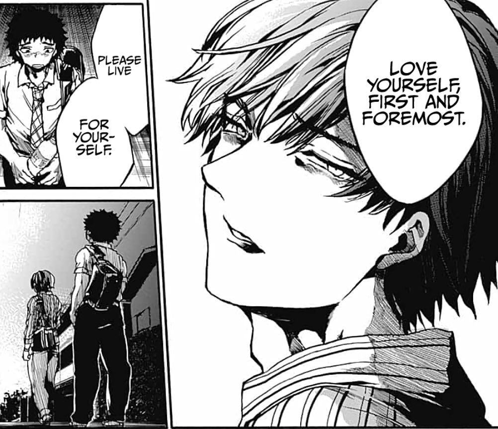 Another thing I really enjoyed about the story is how every characters story has atleast some relatable elements to them. Whether we have a cynical world view or an optimistic one there is something for everyone in this manga and one of the reasons why I thoroughly enjoyed it.