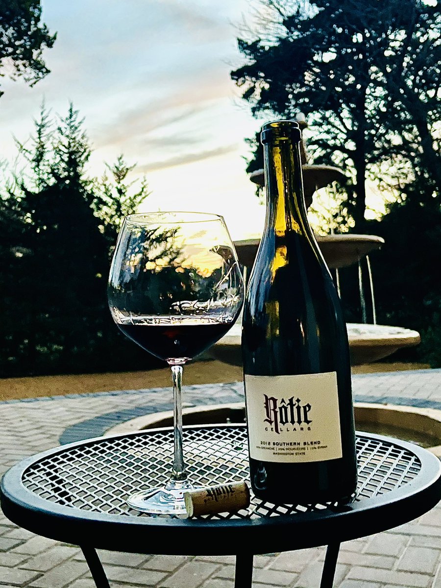 This 2012 Southern Rhône-inspired blend from Rotie Cellars in Washington is showing well! 

#wine #redwine #washingtonwine