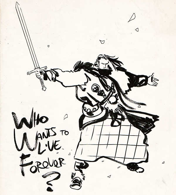 Connor MacLeod has a question for you.
#highlander 