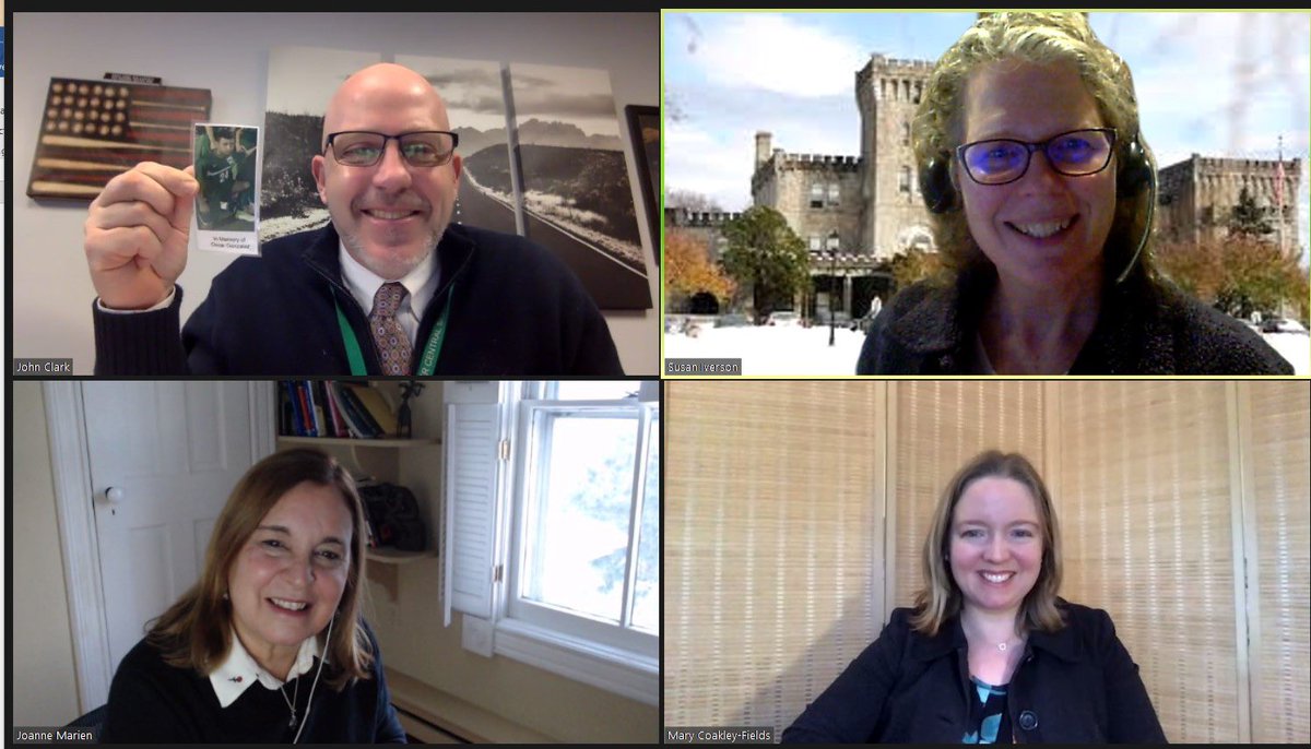 Congrats to John Clark! His proposal; CHALLENGES AND OPPORTUNITIES AMONG BILINGUAL TEACHERS TO CREATE COUNTER-HEGEMONIC LEARNING SPACES FOR LATINX STUDENTS.Not a dry eye as a photo of Oscar, tragically lost &amp; who inspires this study was shared @Mville_College <a href="/pnwboces/">PNW BOCES</a>