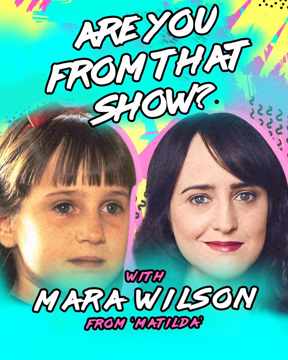 Had such a great time talking about child actor stuff and nostalgia with <a href="/Hatty_Jones/">Hatty Jones</a> and Jordan on Are You From That Show? Check it out!

anchor.fm/areyoufromthat…