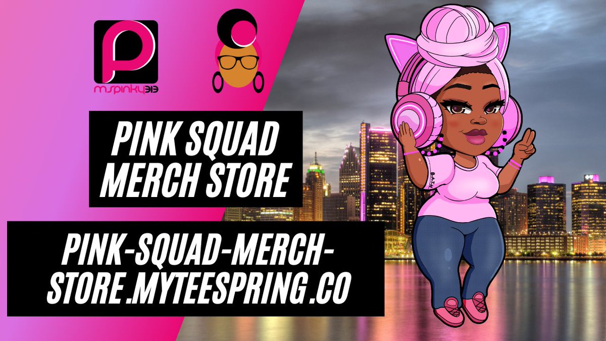 MsPinky313Play_'s tweet photo. @JerseyQueen201 Hey Friends hey! Want some #PinkSquad merch? Check out my merch store here:
https://t.co/eEVwBkpEOA
#MsPinky313 #PinkSquad #gaming #twitchstreamer https://t.co/F8a3xfPOYX
