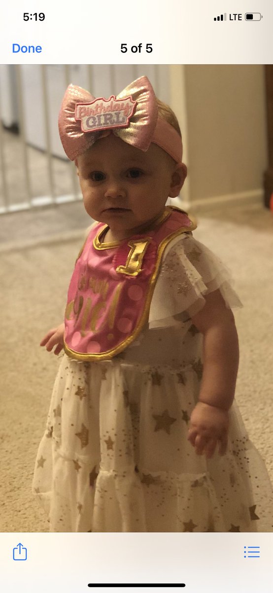 Baby girl turned 1 today... Time sure does fly Happy Birthday Emily Mary May Dolle