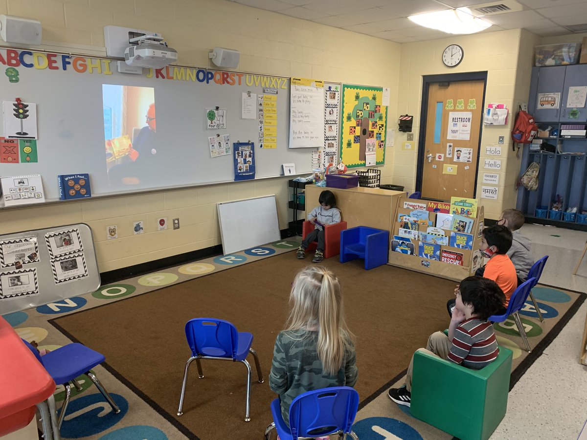 MeganMilam1's tweet photo. Today Mila’s Pops read us a story! Thank you Pops, we all enjoyed it! @LakotaPreschool https://t.co/c6OZJVqqH8