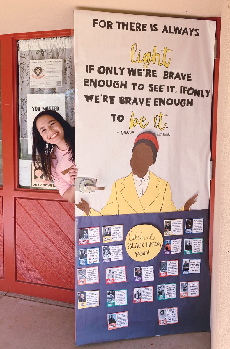 funinfourth_'s tweet photo. “For there is always LIGHT, if only we are brave enough to see it. If only we are brave enough to BE IT.” -Amanda Gorman. 
Celebrate Black History Month not only in February but year around ❤️ #wearecrane https://t.co/G00k2jc476