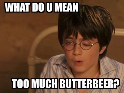 MuggleNet's tweet photo. There's simply no such thing! Or is there... #Butterbeer #PotterMeme https://t.co/NNwj6d2Wms