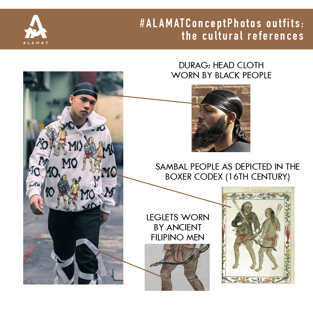 Official_ALAMAT's tweet photo. BAD BOY OF ZAMBALES
Cultural references in Moβs concept photo outfit
#ALAMATConceptPhotos
#ALAMATRoadToDebut
#alamat #Zambales #blasian #black #ALAMAT_Mo #boxercodex https://t.co/bHa92DzBoc