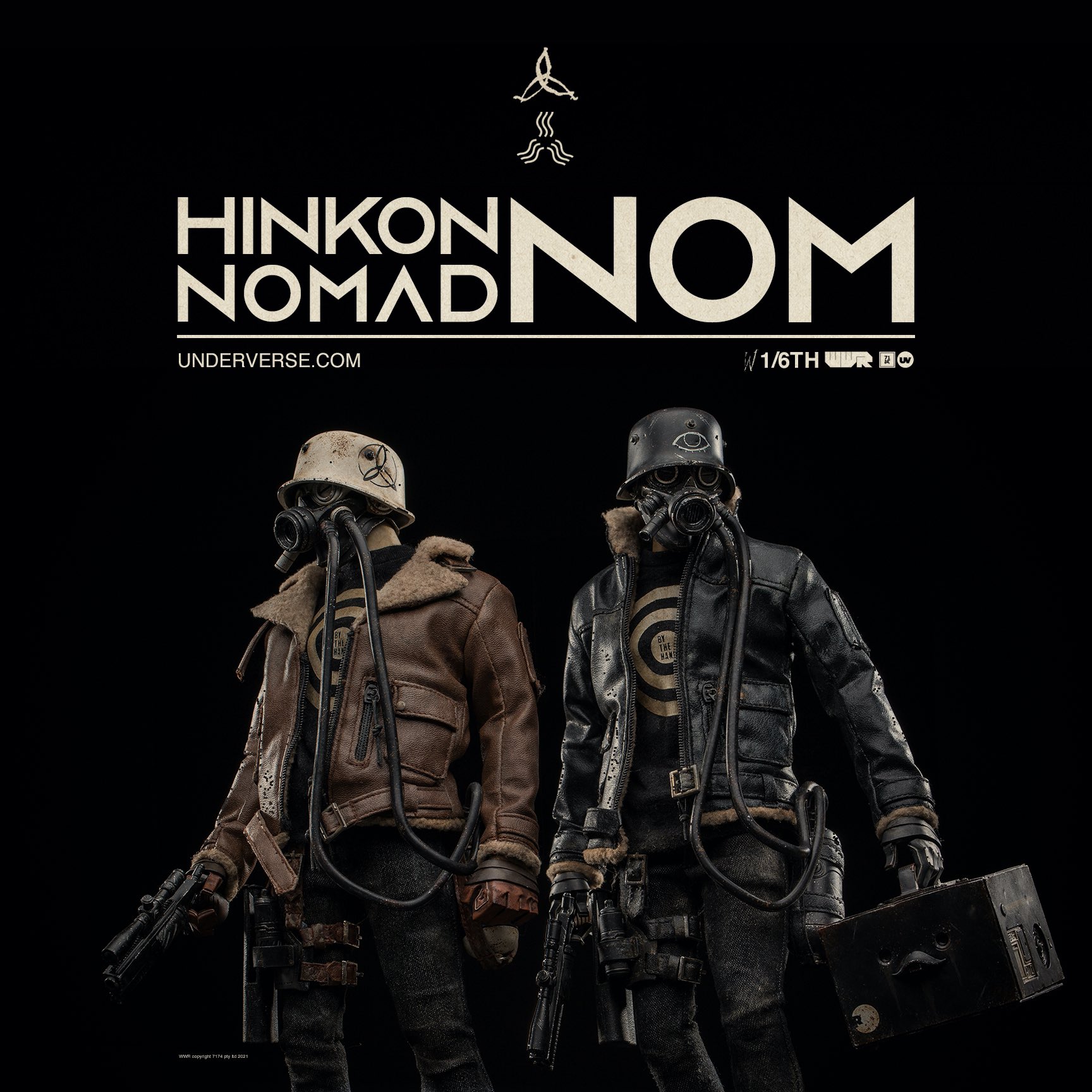 その他 Underverse WWR2 1/6 TRACKER NOM HINKON UV UNDERVERSE WWR2 Series 1/6 Tracker Nom Hinkon Figure