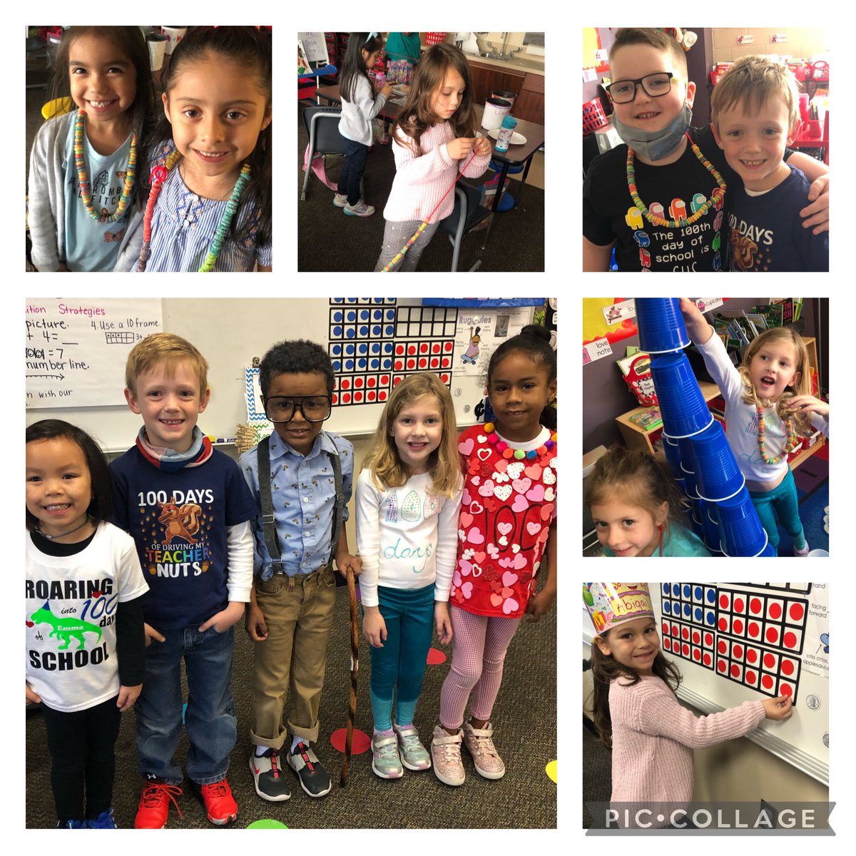 LeahKolarik's tweet photo. Celebrating being 100 Days Smarter🤗 ⁦@HumbleISD_LSE⁩  #leopardspotting https://t.co/SKEDDEtvhL