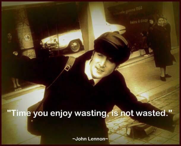 theAusBeatlez's tweet photo. Good one John! 

#beatles #thebeatles #band #music #repost #musician #quote #quoteoftheday #john #johnlennon #enjoy #time #musiclover #musicquote #notwasted #instagram #instagood #instadaily #instamusic #instaquote #twitter https://t.co/xfyrDb8lix