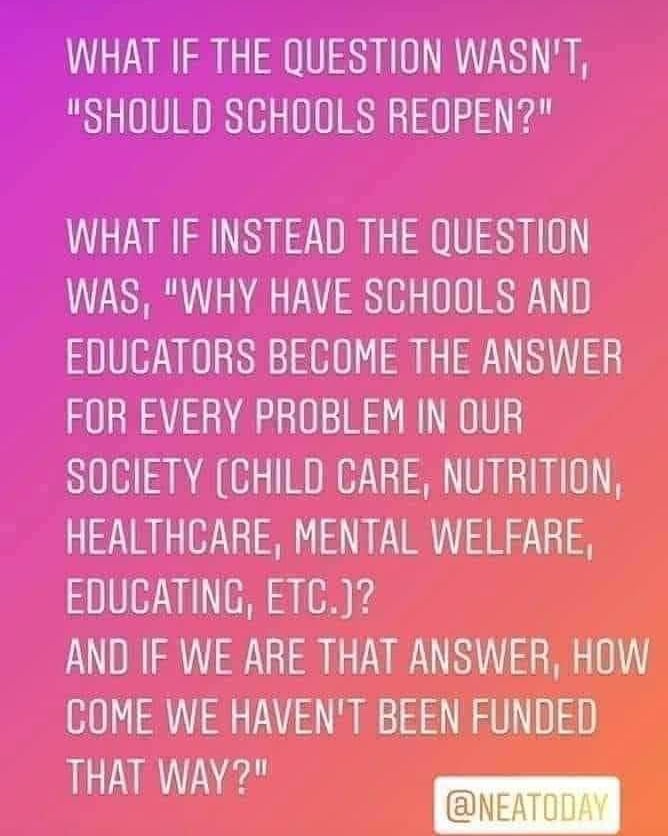 For. Real. 💯
📷 <a href="/NEAToday/">NEA</a>