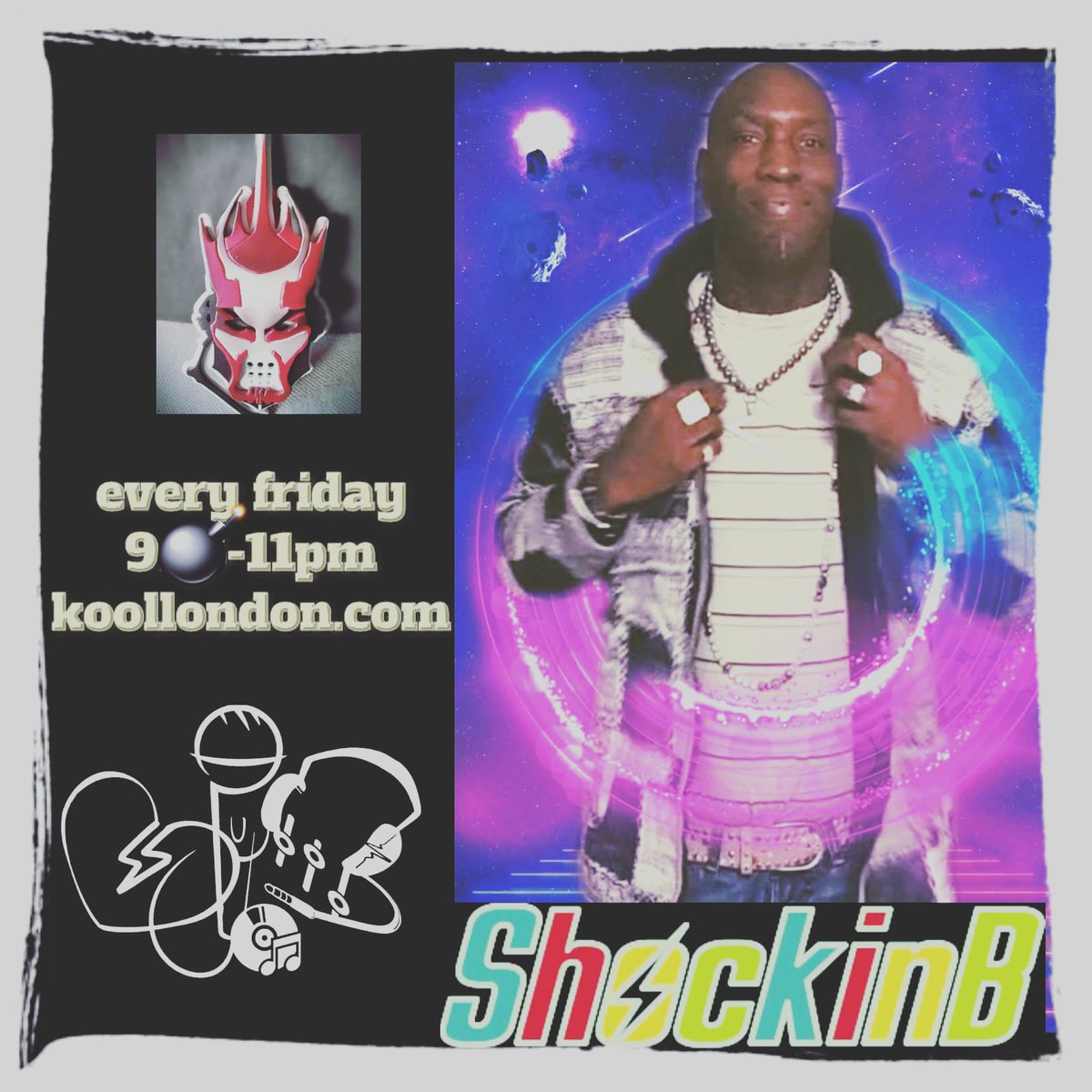 ShockinB's tweet image. 》》Find me Dj Mc ShockinB 9.00~11PM  Text or MISS call WhatsApp +0750 801 2 801 ⚡👑🐝🎤🎧🎭
#SBPromotions (hotline 07703696154)
#ViewsAtTen 👌🏾
#K29 
#JUNGLEFEVER 
📿💫♻️
05/02/21 - DJ MC SHOCKINB koollondon.com
Video/Stream Also @
mixcloud.com/live/koollondon