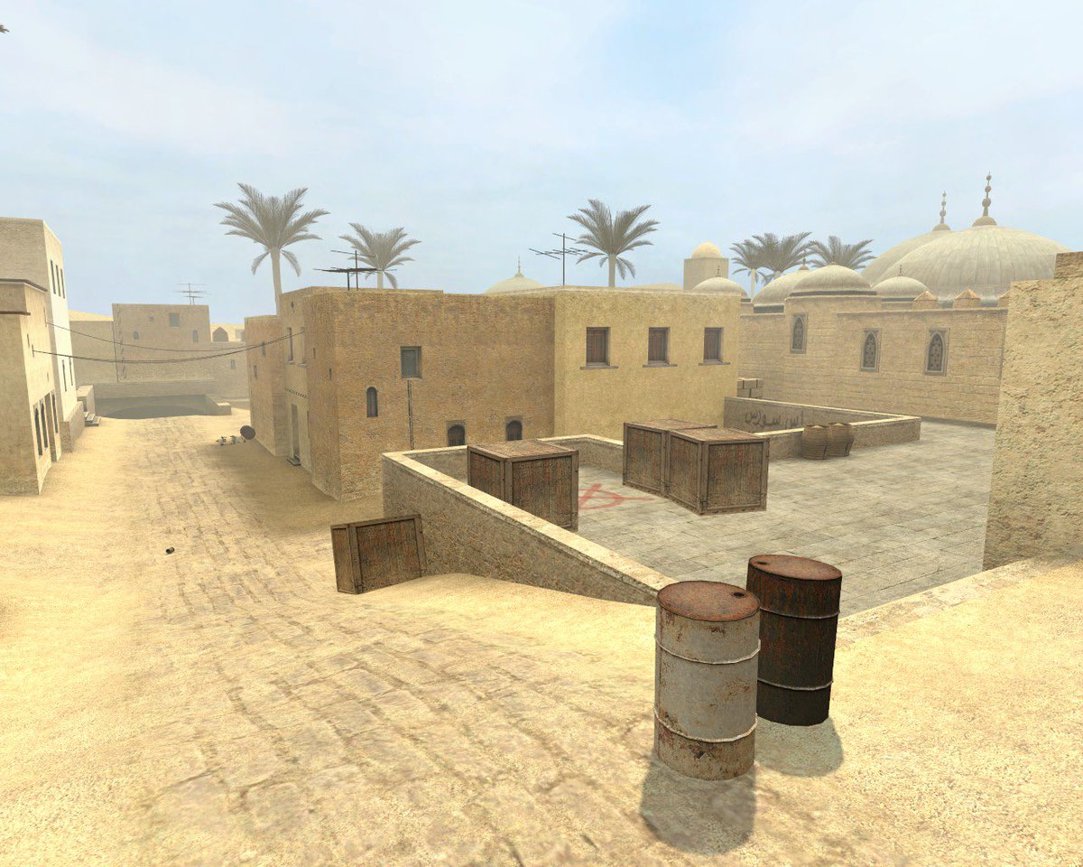 chrisweidman's tweet photo. Dust 2 CSS https://t.co/hJ4dM1o8yG