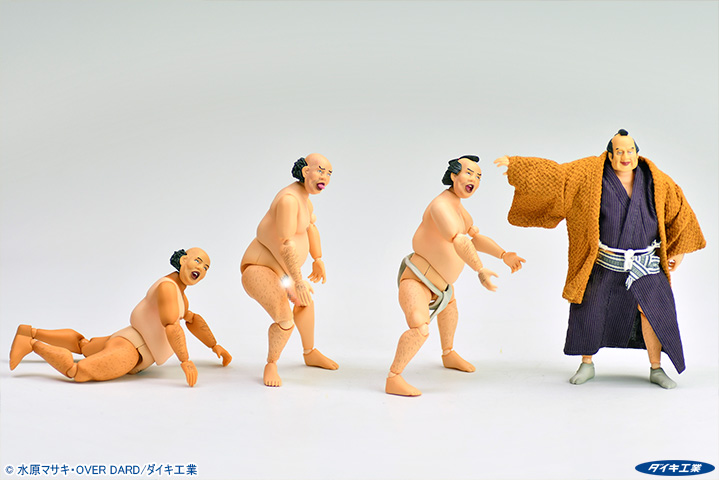 成人向けブース「おとなのダイキ工業」より、『商人おやじ(着物ver