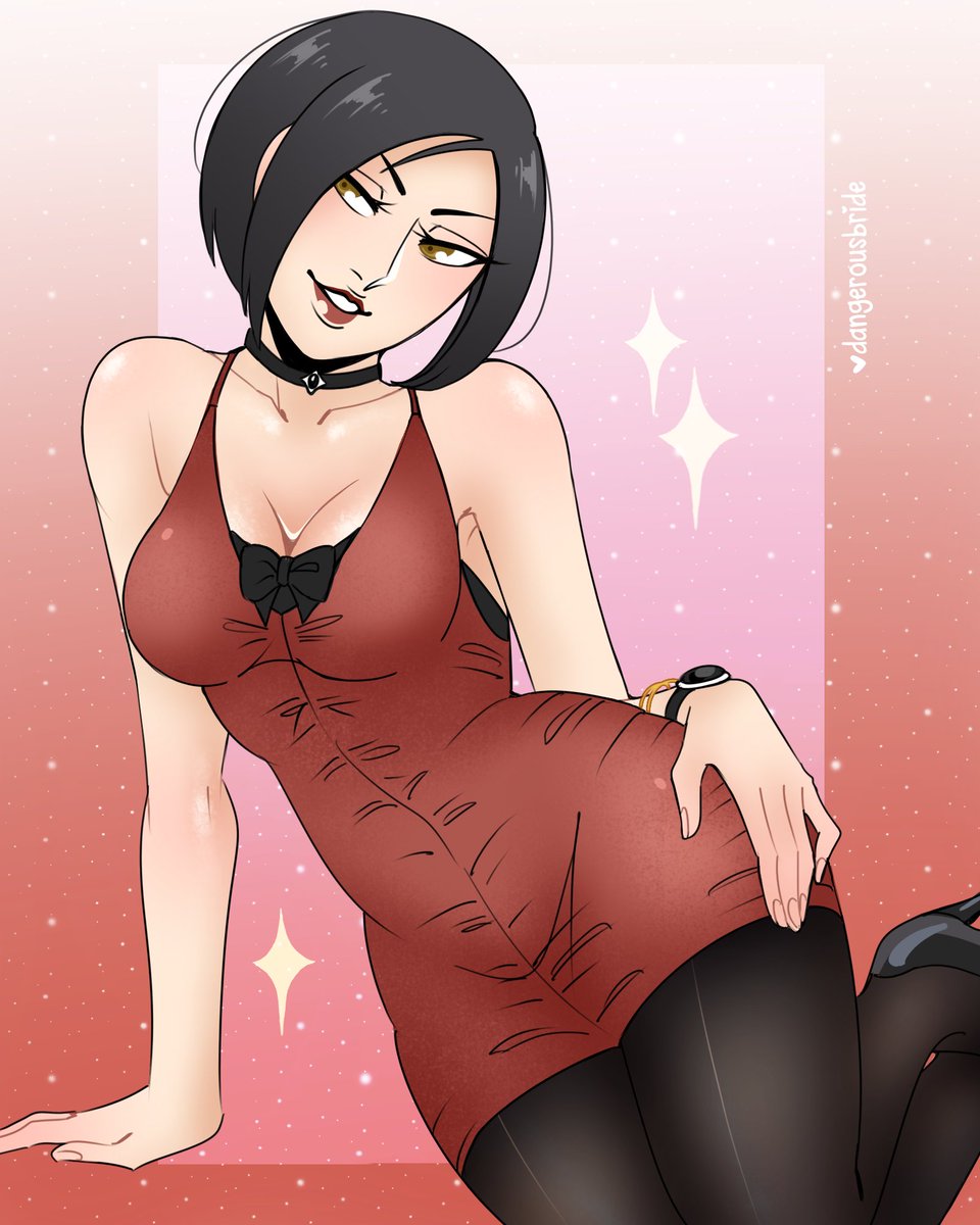 dangerousbride's tweet photo. Ada~!! 👠✨ #ResidentEvil #ResidentEvil2Remake https://t.co/YWLp9o8G2W