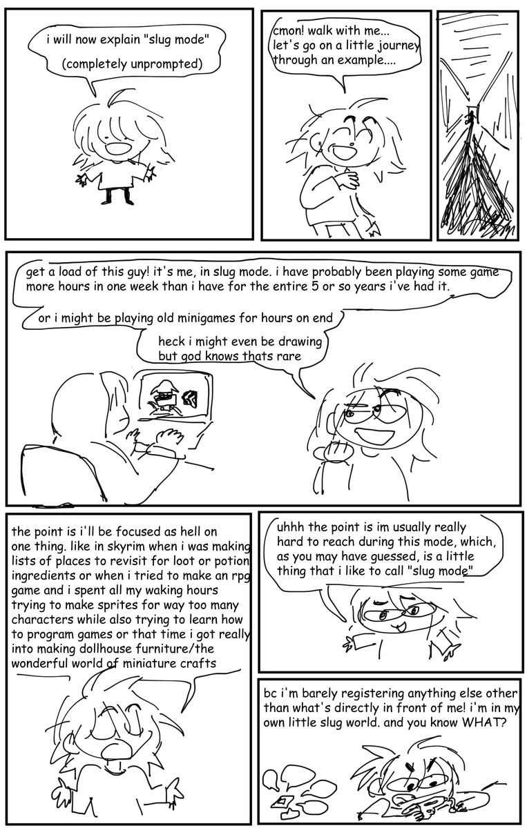 i just made a frenzied comic in like 20 minutes only to find that i dont think i actually explained ANYTHING??? but still! here is a funny little thing about ME ^__^