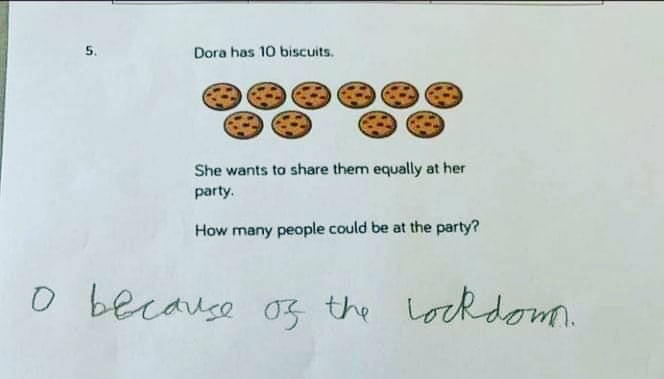 Smart kid! 😂🤣