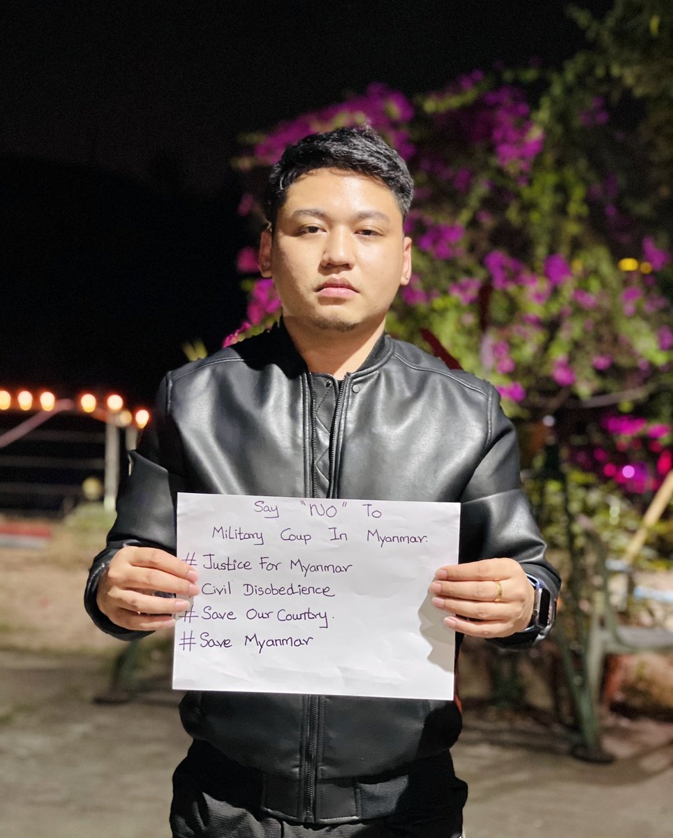 Unity is the strength. ✊

#JusticeForMyanmar
#VoiceOfMyanmar
#SaveMyanmar
#CivilDesobedienceMovement