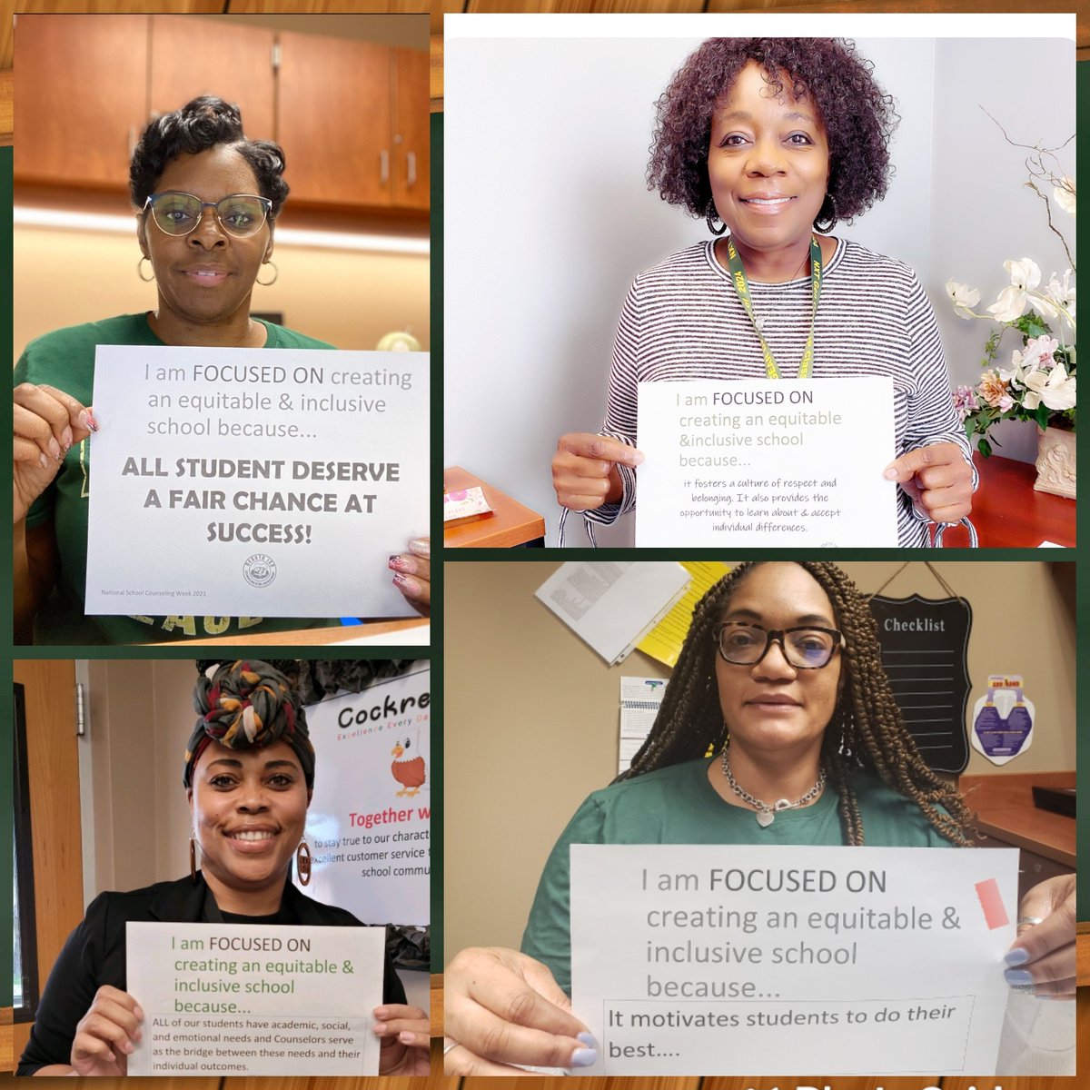 Day 4 #counseling is what we do!! Creating an #equitable & #inclusive school for you. #desotocounselors #morethanschedules #NSCW21 @desotoisdengage @SSS_DeSotoISD @TxSCATweets @LSSSCA1