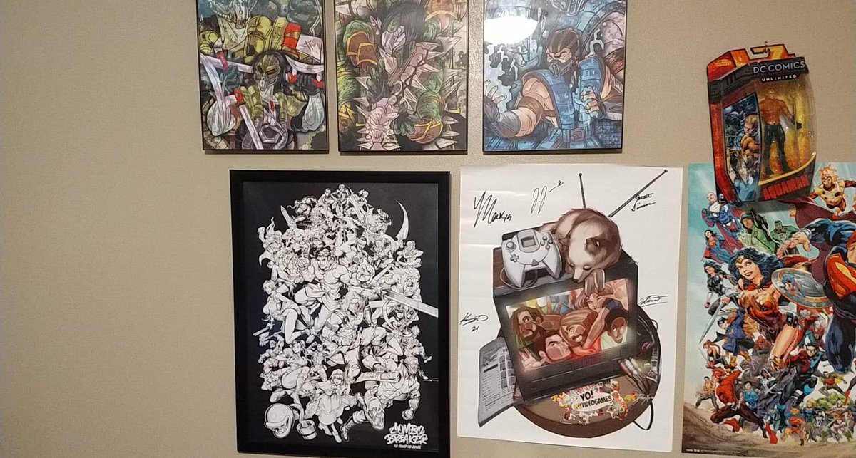 DM_Paladyn's tweet photo. Finally got a frame for my combo breaker poster, and it looks beautiful 😍 @TheHadou @ComboBreaker #combobreaker https://t.co/56JHAMCnGV