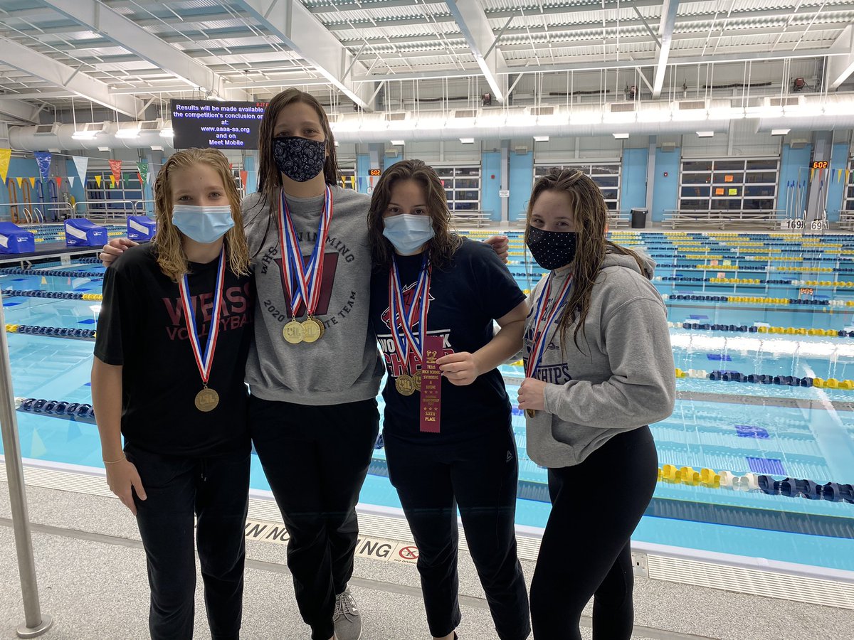 Weiss High School Swim Team tweet media