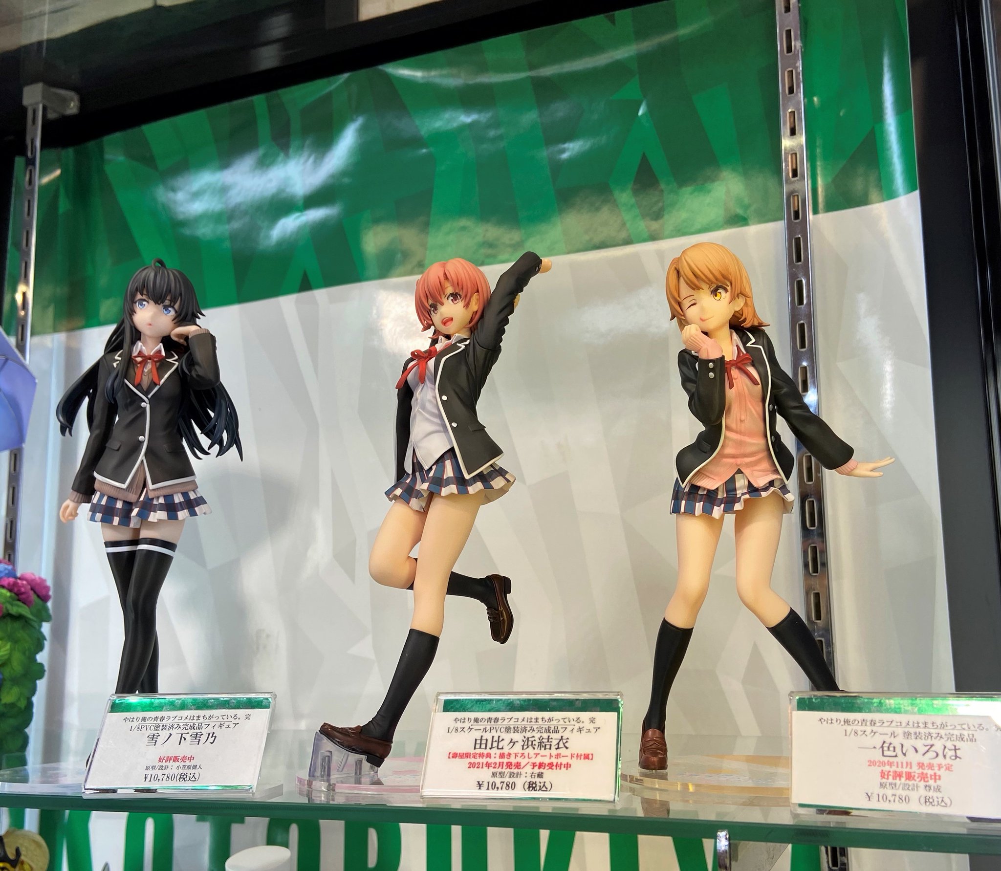 雪ノ下雪乃 由比ヶ浜結衣 一色いろは アートボード付き やはり俺の青春