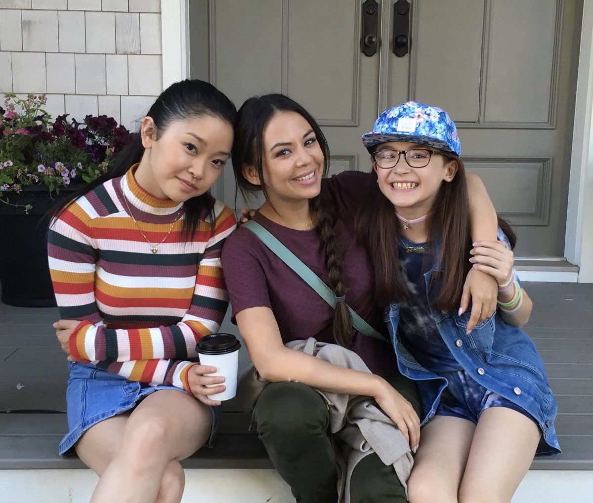 it was so fun watching TATB with you guys today!!! AHH i can’t wait for y’all to see the third film feb 12th!! ❤️ #R29MovieClub #TATBrewatch also this photo gets me every time🥺 @JanelParrish @lanacondor