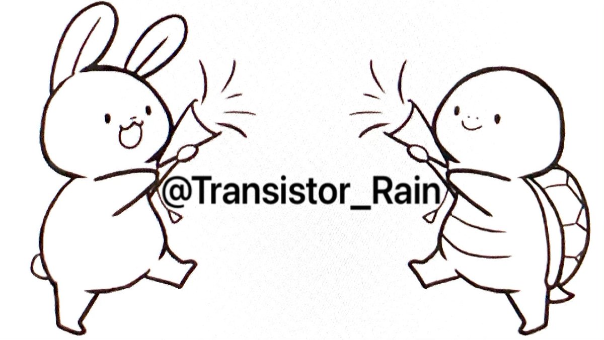 Denmary W 紫菫 弟から依頼されて簡単な賞状をデザインしてます こことここにキャラクター描いて良いよ って言われたので うさぎさんとかめさんを描きました ㆁwㆁ