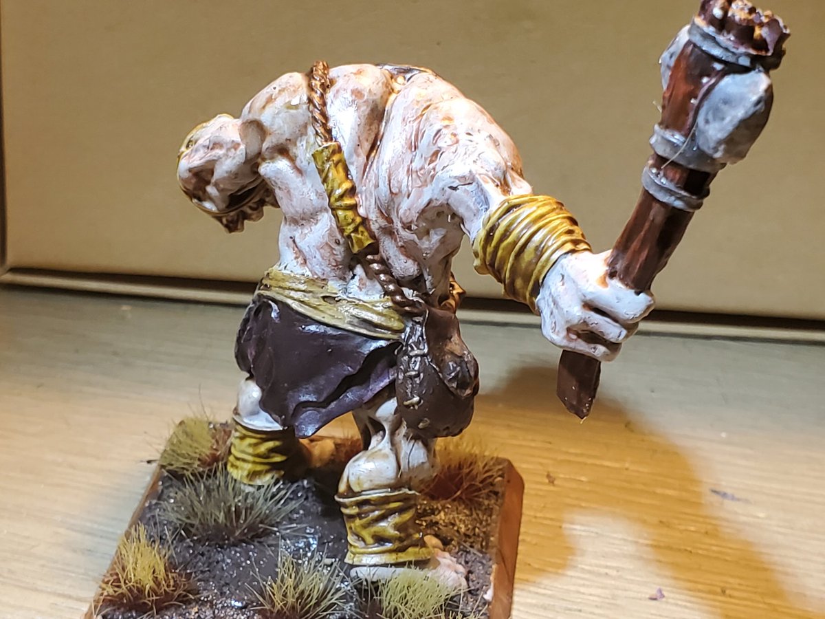 RipositeCoV's tweet photo. #reaperminiatures #dungeonsanddragons #warlordsoferehwon a second ogre for the collection https://t.co/3OUQHhTUna