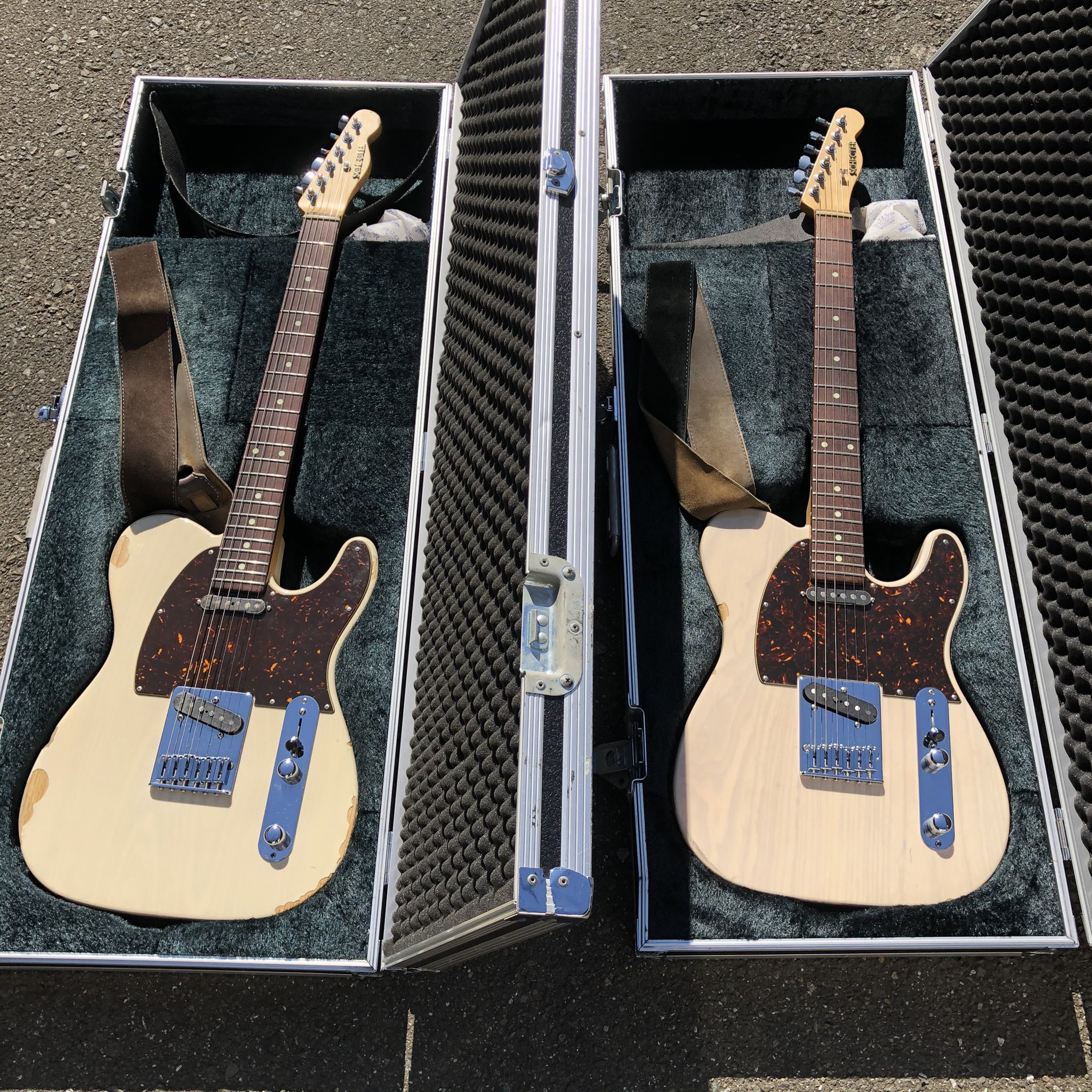 SCHECTER シェクター テレキャスター 凛として時雨TKモデル