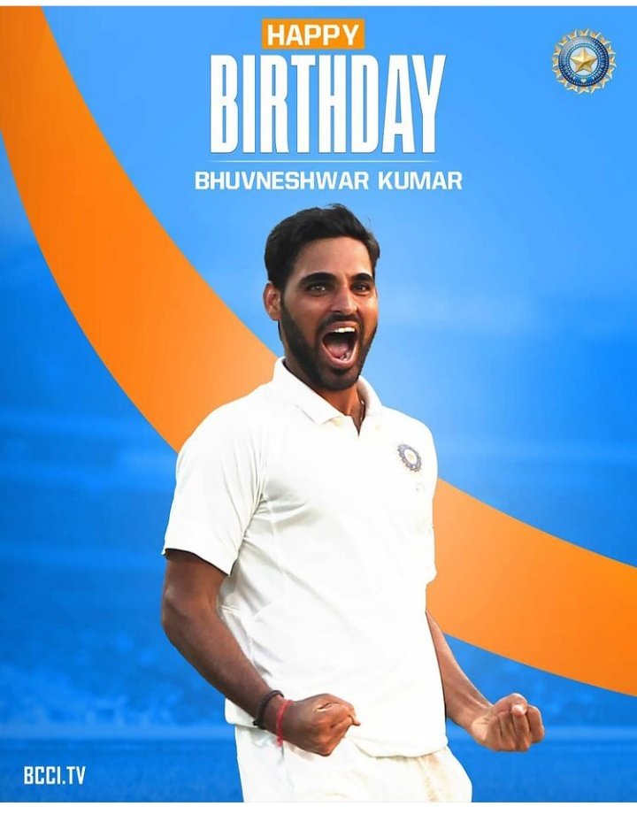   Happy birthday Bhuvneshwar kumar waiting for your come back       
