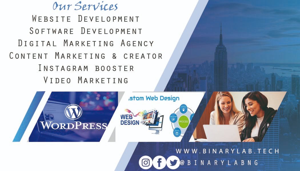 Binarylabng's tweet photo. what can we offer you? #DEVCommunity #CodeNewbie #website #uidesign #instagram #100DaysOfCode #womanwhocode #babzmill #olosho #fridaymorning #igbetihiking #babzmill https://t.co/SmfMmF5XdN